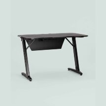 Стол геймерский Stool Group компьютерный игровой для геймеров TopChairs Space LED черный