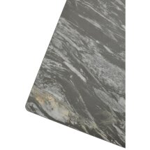 Стол PALERMO 180 TL-128 Испанская керамика черный контрастный мрамор / черный каркас, ®DISAUR