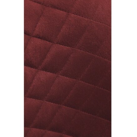 Стул на металлокаркасе Dabl wine red / gold 