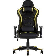 Кресло игровое TopChairs Cayenne желтое