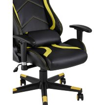 Кресло игровое TopChairs Cayenne желтое