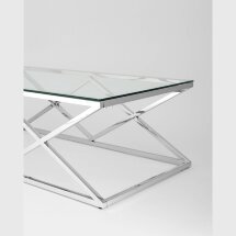 Журнальный стол 120*60 ИНСИГНИЯ серебро