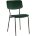 Стул Stool Group для кухни Бандо велюр зелёный черные ножки из металла 