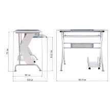 Офисная мебель Uliss 90,5х50х75