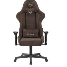 Кресло игровое Бюрократ VIKING KNIGHT LT10 FABRIC коричневый