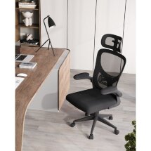 Кресло офисное TopChairs Airone черный