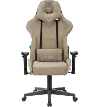 Кресло игровое Бюрократ VIKING KNIGHT LT21 FABRIC песочный