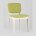 Комплект из двух стульев Stool Group FROST салатовый обеденный деревянный массив гевеи цвет беленый дуб 