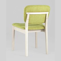 Комплект из двух стульев Stool Group FROST салатовый обеденный деревянный массив гевеи цвет беленый дуб