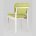 Комплект из двух стульев Stool Group FROST салатовый обеденный деревянный массив гевеи цвет беленый дуб 