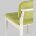 Комплект из двух стульев Stool Group FROST салатовый обеденный деревянный массив гевеи цвет беленый дуб 