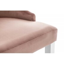 Стул деревянный Elegance white / terracotta