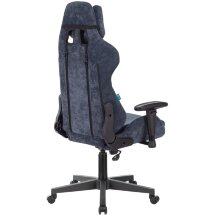 Кресло игровое Бюрократ VIKING KNIGHT LT27 FABRIC синий