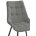 Стул на металлокаркасе Sidra dark gray / black 