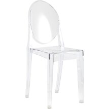 Стул Stool Group Victoria Ghost, прозрачный пластиковый