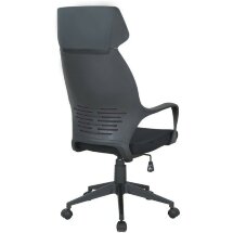 Кресло офисное BRABIX PREMIUM &quot;Galaxy EX-519&quot;, ткань, черное/терракотовое, 531570