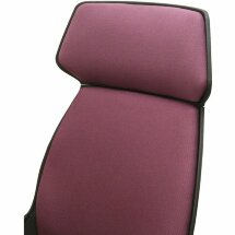 Кресло офисное BRABIX PREMIUM &quot;Galaxy EX-519&quot;, ткань, черное/терракотовое, 531570