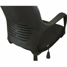 Кресло офисное BRABIX PREMIUM &quot;Galaxy EX-519&quot;, ткань, черное/терракотовое, 531570