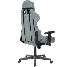 Кресло игровое Бюрократ VIKING KNIGHT LT28 FABRIC серо-голубой