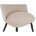Стул на металлокаркасе Gabi beige / black / gold 