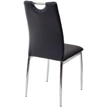 Стул COMFORT 999 PU#605 черный, экокожа М-City
