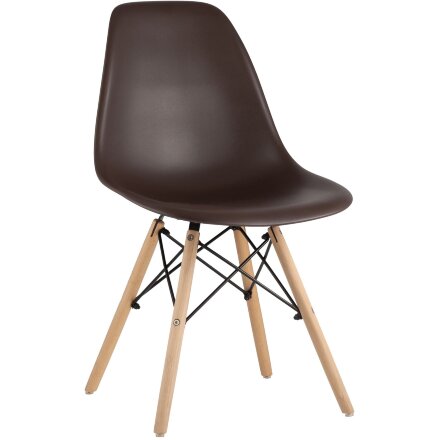 Стул Eames DSW коричневый 