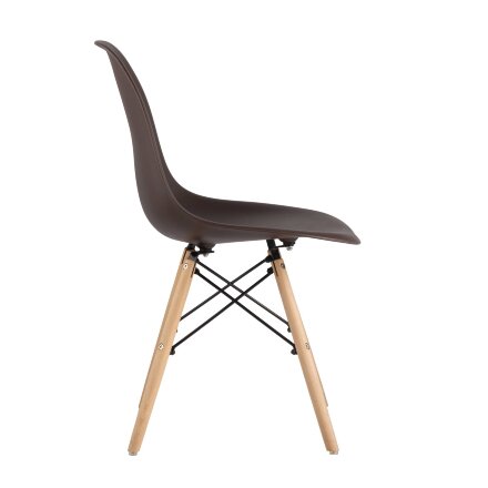 Стул Eames DSW коричневый 
