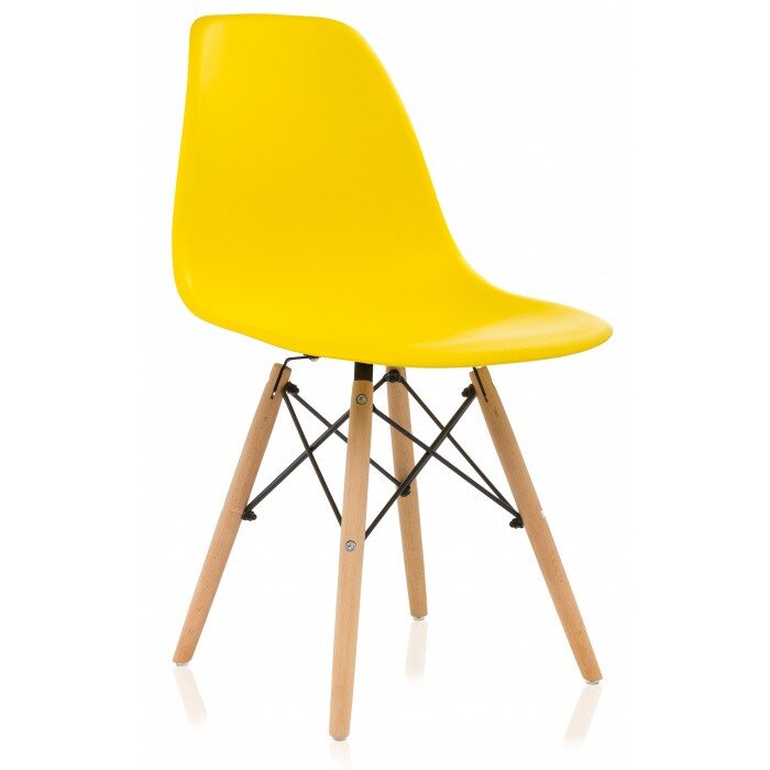 Стул деревянный Eames PC-015 yellow Стул деревянный Eames PC-015 yellow