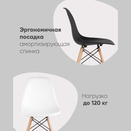 Стул Eames DSW оранжевый 