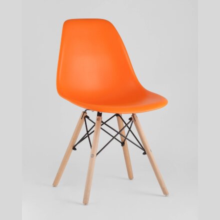 Стул Eames DSW оранжевый 
