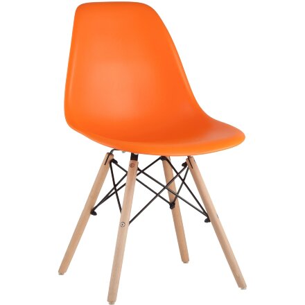 Стул Eames DSW оранжевый 