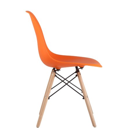 Стул Eames DSW оранжевый 