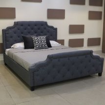 Кровать Marella B595 180*200 темно серый