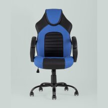 Кресло игровое TopChairs Racer Midi черно-синее