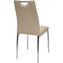 Стул COMFORT 999 PU#718 бежевый, экокожа М-City