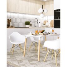Стул Eames DAW белый