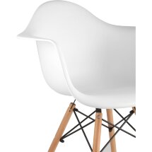 Стул Eames DAW белый