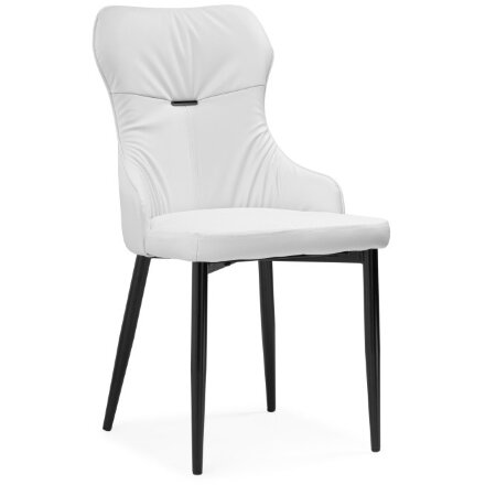 Стул на металлокаркасе Neli white / black 