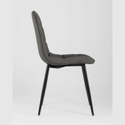 Стул Stool Group Тейлор экокожа тёмно-серый 