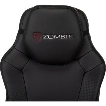 Кресло игровое TopChairs Zombie Defender черный/карбон эко.кожа крестов. пластик