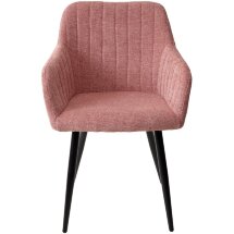 Стул BRANDY WZ2042-11 брусничный фактурный велюр/ черный каркас М-City