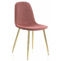 Стул на металлокаркасе Dabl pink