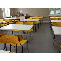 Пластиковый стул SHT-S85М желтый / черный