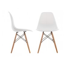 Стул деревянный Eames PC-015 white