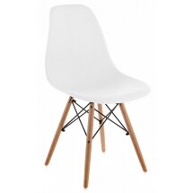 Стул деревянный Eames PC-015 white