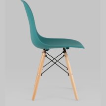 Стул Eames Style DSW темно-бирюзовый x4 (разборный каркас)