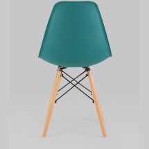 Стул Eames Style DSW темно-бирюзовый x4 (разборный каркас)