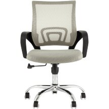 Кресло офисное TopChairs Simple New серый