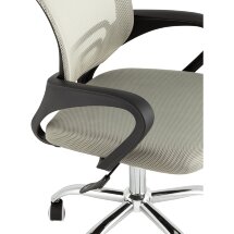 Кресло офисное TopChairs Simple New серый