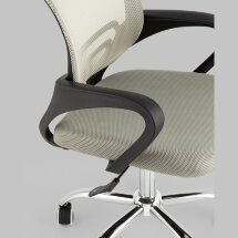 Кресло офисное TopChairs Simple New серый